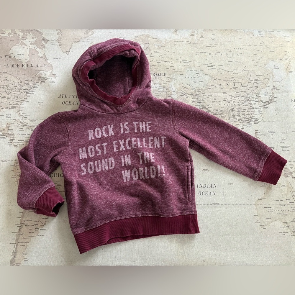 ZARA Boys Graphic Hoodie Size 5/6